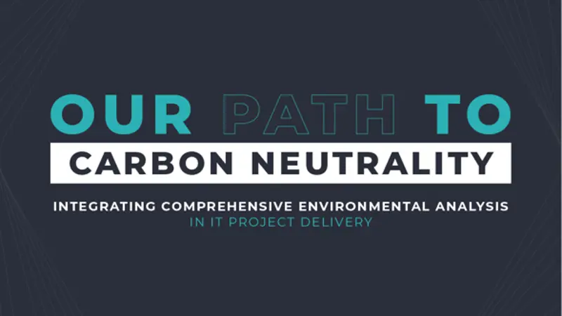 Português: Rumo à neutralidade carbónica; English: Towards carbon neutrality